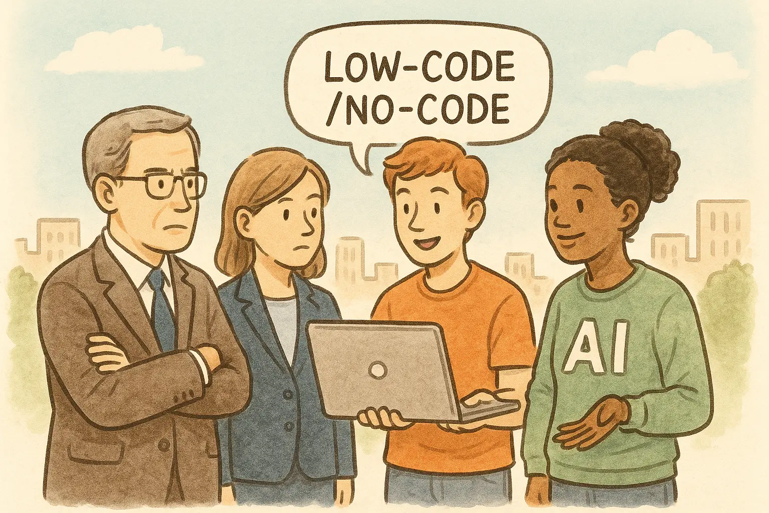 低代碼/無代碼市場趨勢：從企業高管到AI創業者的轉型之路