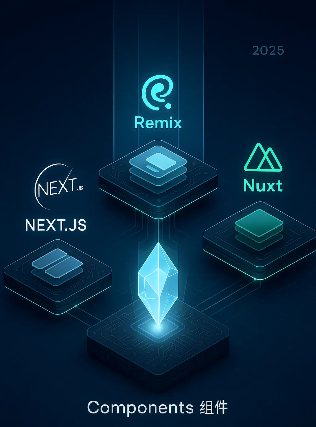 Next.js vs Remix vs Nuxt 2025:組件驅動開發框架完整比較指南(實戰經驗)